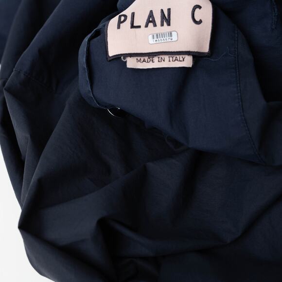 Plan C Button Back Blue Cotton Dress - Picture 8 of 11